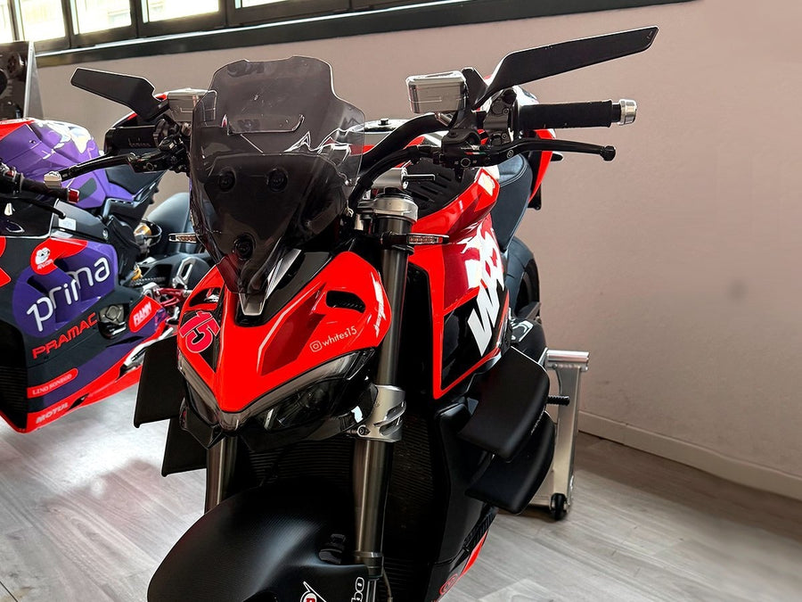 DUCATI STREETFIGHTER V4S [2020-2024] - Sport Windschild Plus mit Halterung – Ansicht 9