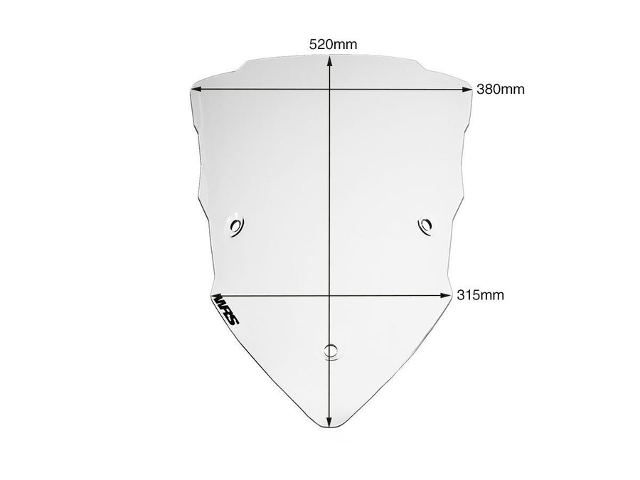 DUCATI MULTISTRADA V2S [2022-2024] - Touring Windschild – Ansicht 12