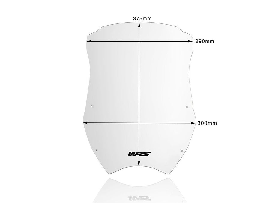 Honda Transalp 700 [2007-2013] - Touring windshield - view 8