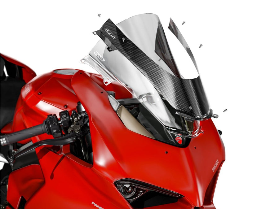 Ducati Panigale V4 S [2018-2019] - CarbonSkin windshield cover - view 5