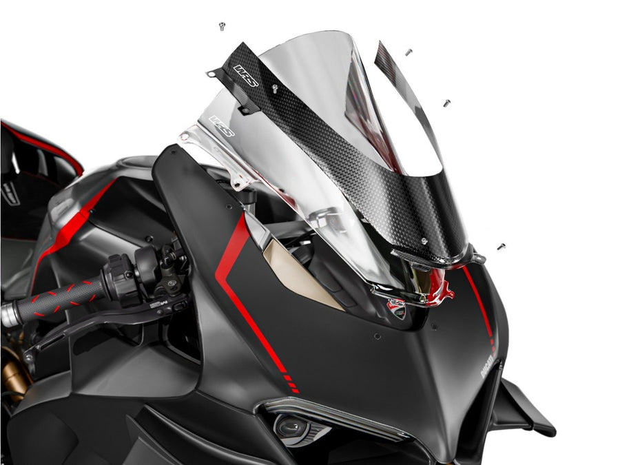 Ducati Panigale V4 R [2020-2024] - CarbonSkin Windschildabdeckung – Ansicht 5