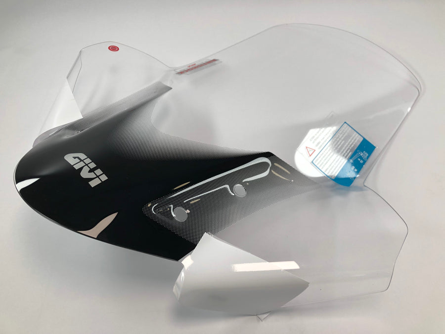 MBK Tryptik 125 (14-17) und Yamaha Tricity 125 155 (14-24) Windschild transparent, 690 mm hoch, 630 mm